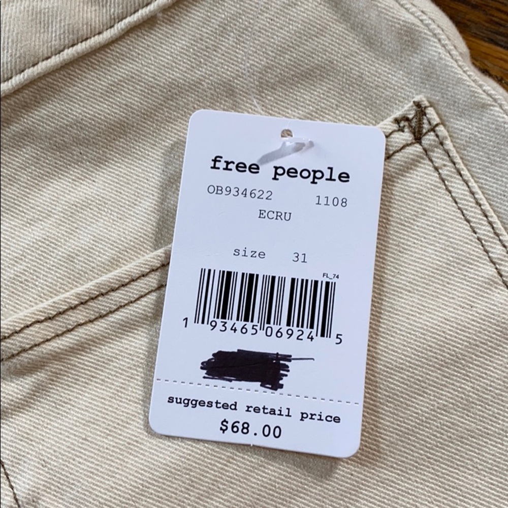 Free people jean shorts - Picture 3 of 7